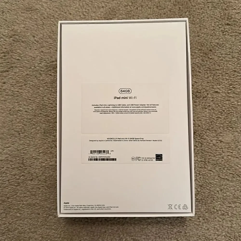 IPad mini  BOX. New.